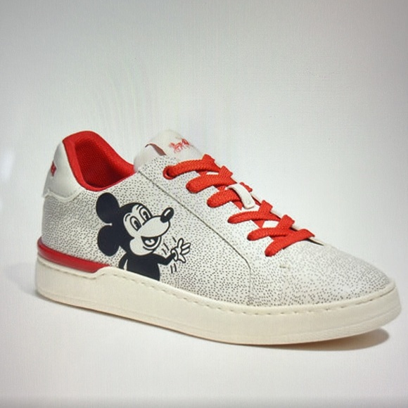❤️ COACH DISNEY MICKEY MOUSE X KEITH HARING SNEAKERS ❤️ - Picture 4 of 15